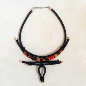 Opal Series: Orange Neckpiece